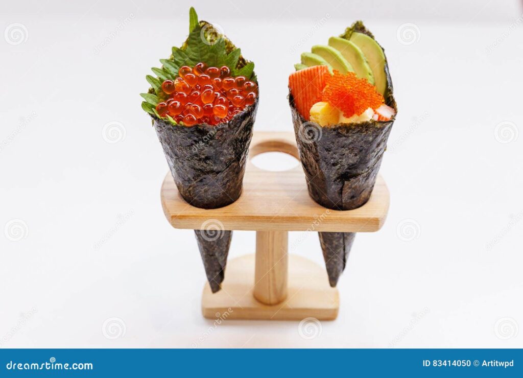 Salmon Avocado Hand Roll