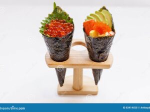 Salmon Avocado Hand Roll