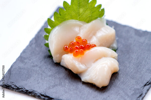 Scallop Sashimi (Hotate Sashimi)