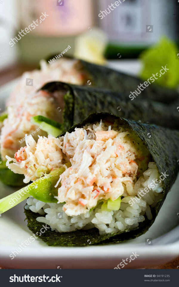 Spicy Crab Hand Roll