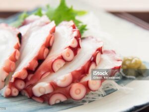 Octopus Sashimi (Tako Sashimi)